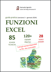 copertina guida funzioni Excel