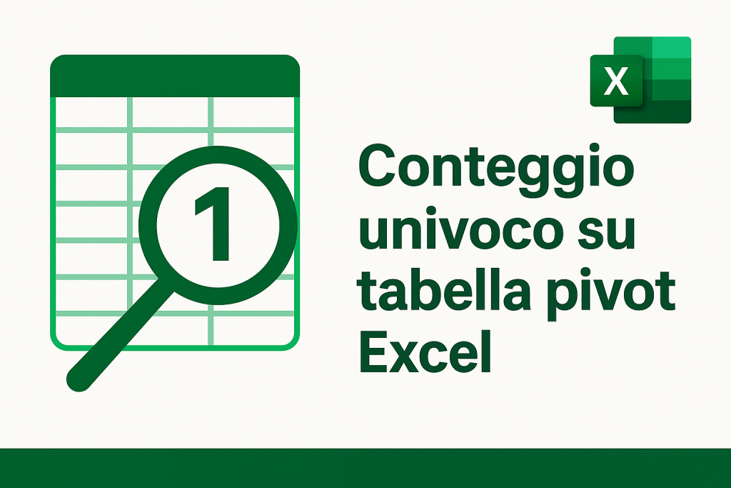 pivot conteggio univoci Excel